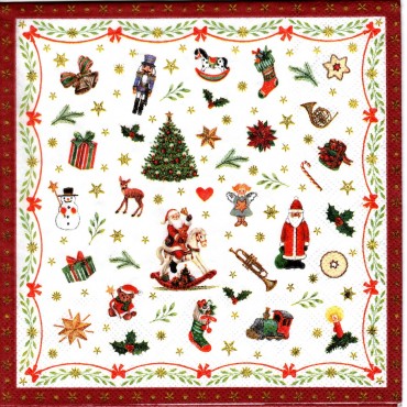 Christmas Napkins Fasana