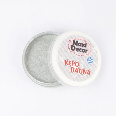 Kεροπατίνα Ασημί Πέρλα